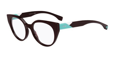 fendi facets ff 0160|Fendi FF 0160 FACETS PJQ Glasses Burgundy.